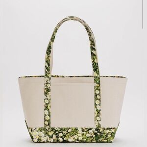 NWT- Baggu Medium Heavyweight Canvas Tote - Daisy